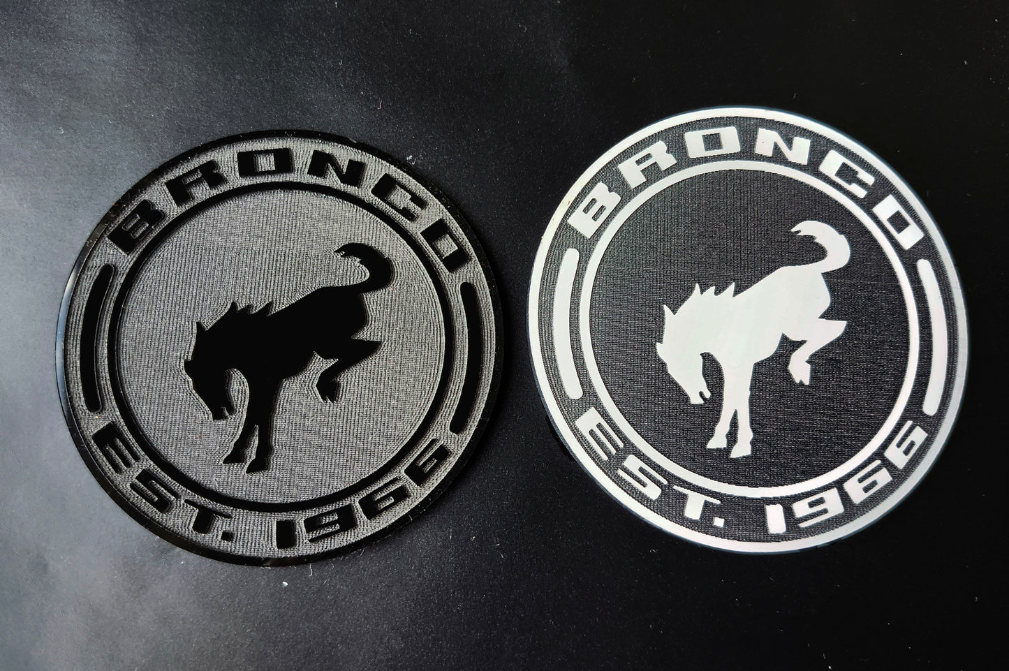 Custom Fender Emblem Badge Logo for Ford Bronco Truck Sport Offroad 4x4