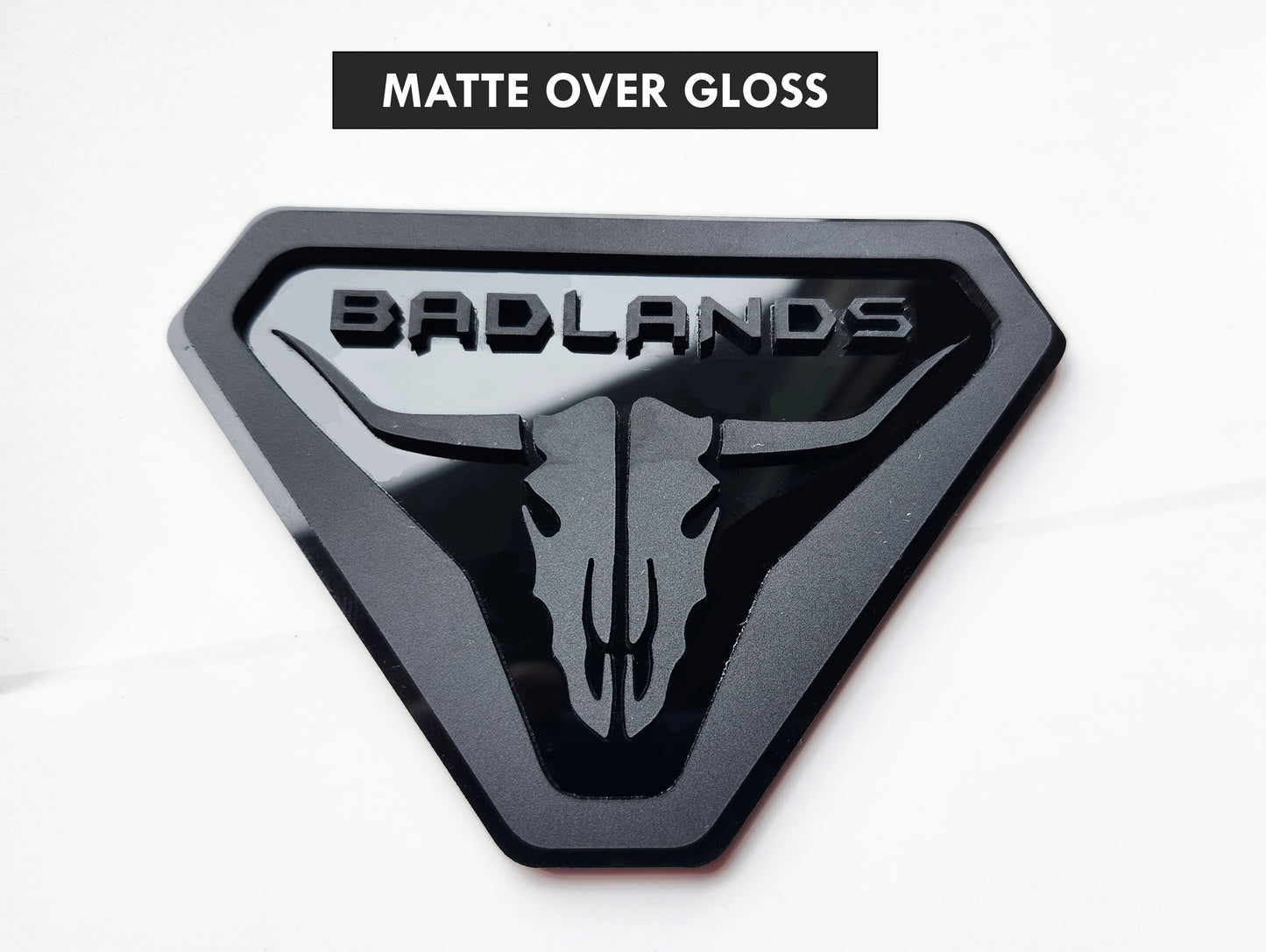 2x Fender Badlands Emblem Badge Logo for Ford Bronco Offroad SUV 4x4 Sport