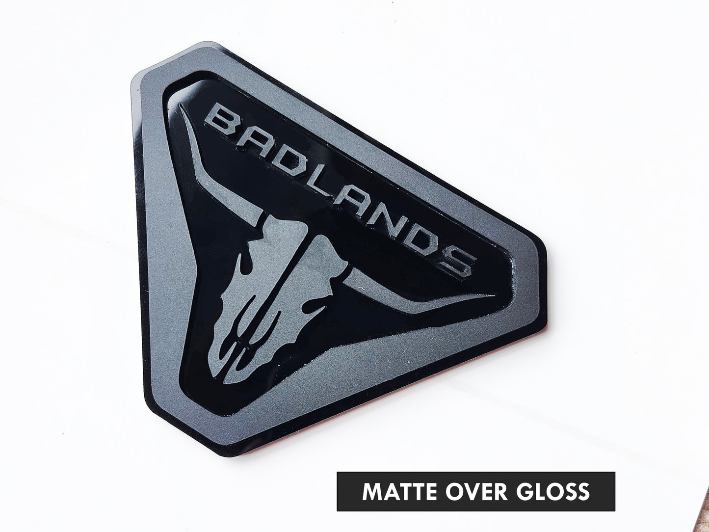 2x Fender Badlands Emblem Badge Logo for Ford Bronco Offroad SUV 4x4 Sport