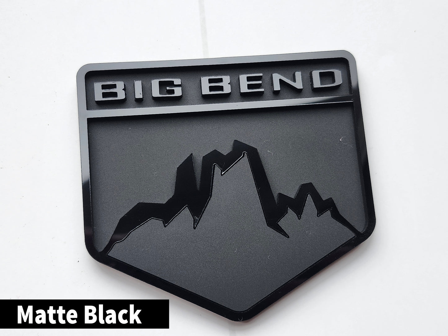 2x Fender Big Bend Emblem Badge Logo for Ford Bronco Offroad SUV 4x4 Sport