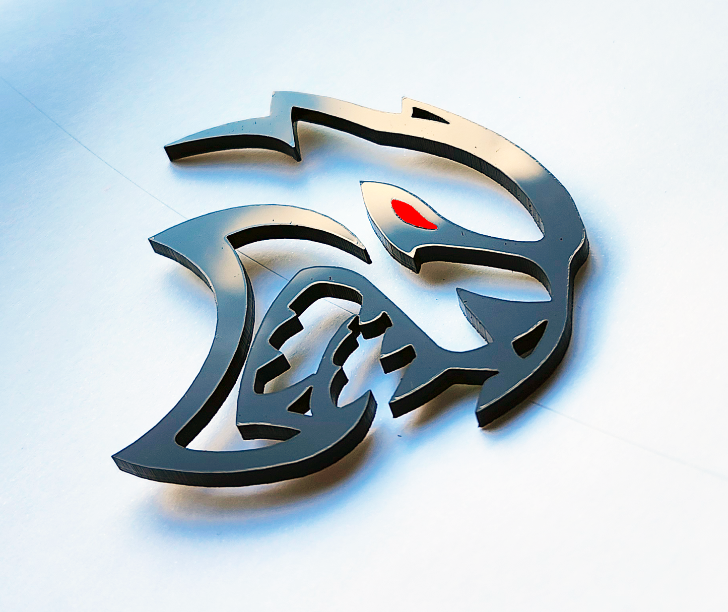 2x Hellcat Redeye Emblem for Dodge Challenger Charger TRX SRT Demon