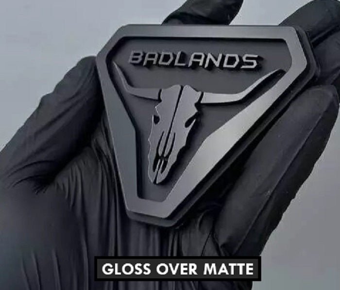 2x Fender Badlands Emblem Badge Logo for Ford Bronco Offroad SUV 4x4 Sport