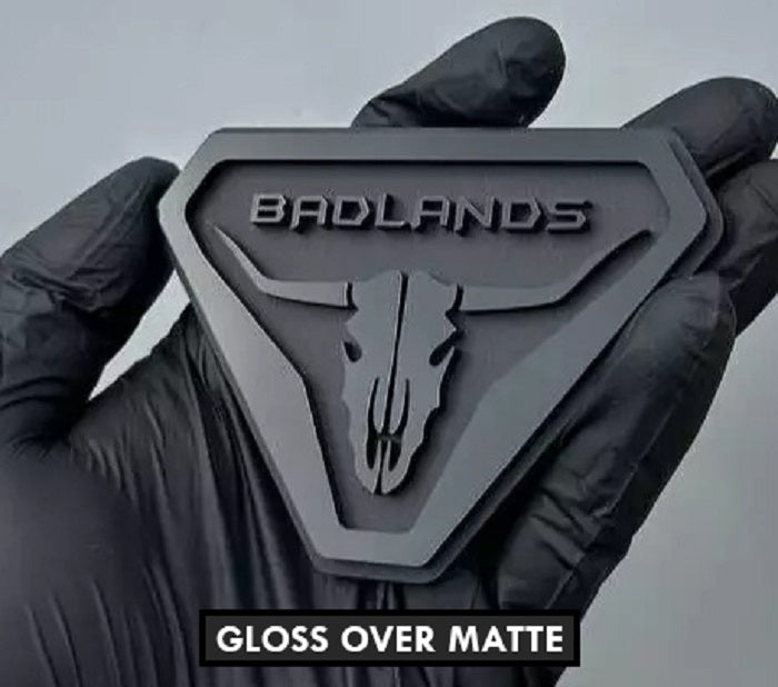 2x Fender Badlands Emblem Badge Logo for Ford Bronco Offroad SUV 4x4 Sport