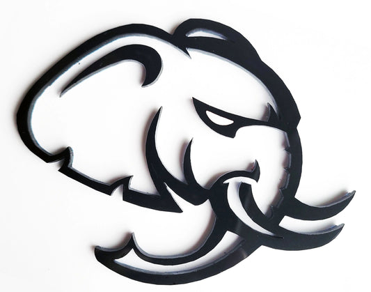 2x Elephant Hellephant SRT Badge Emblem Logo for Dodge Challenger Charger TRX