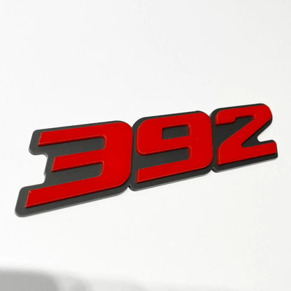 1x Door Fender Emblem Badge Logo 392 6.4L Hemi for Dodge Challenger Charger SRT Hellcat Demon Scat Pack