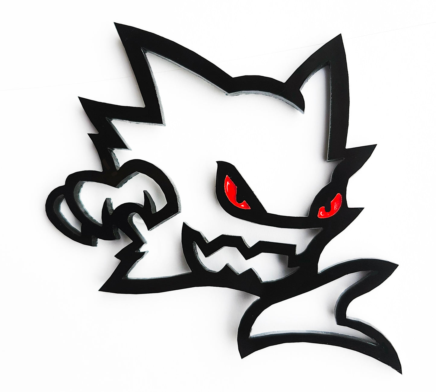 2x Gengar Haunter Ghastly Pokemon Redeye Emblem Badges for Car Auto Truck Pickup