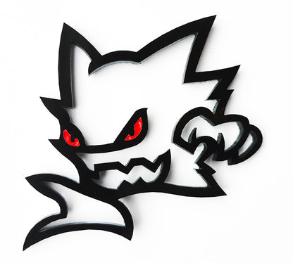 2x Gengar Haunter Ghastly Pokemon Redeye Emblem Badges for Car Auto Truck Pickup