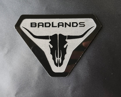 Custom Fender Badlands Emblem Badge Logo for Ford Bronco Offroad SUV 4x4