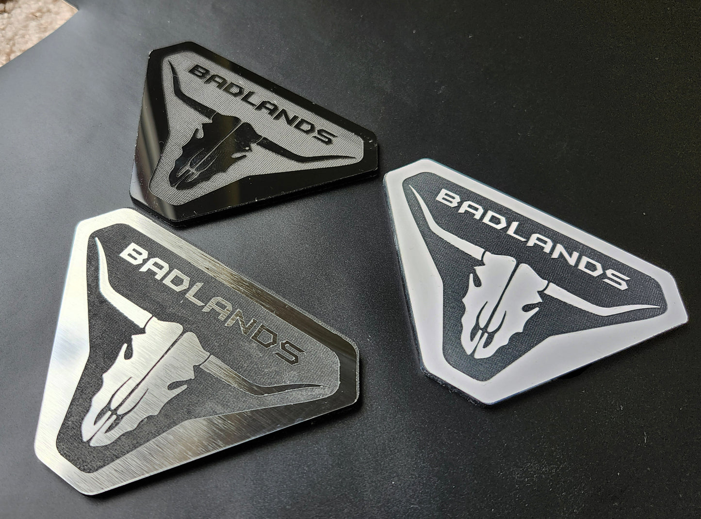 Custom Fender Badlands Emblem Badge Logo for Ford Bronco Offroad SUV 4x4