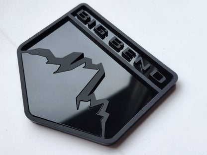 2x Fender Big Bend Emblem Badge Logo for Ford Bronco Offroad SUV 4x4 Sport