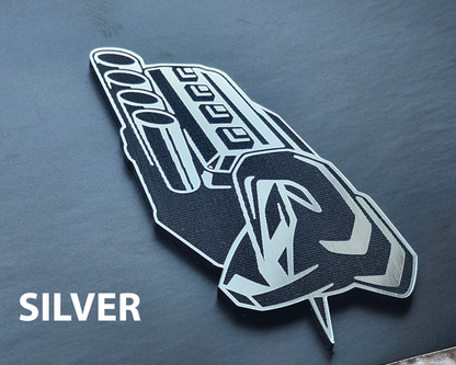 2x Fender Emblem Logo Badge for Dodge RAM Hemi V8 TRX Charger Challenger