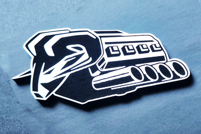 2x Fender Emblem Logo Badge for Dodge RAM Hemi V8 TRX Charger Challenger