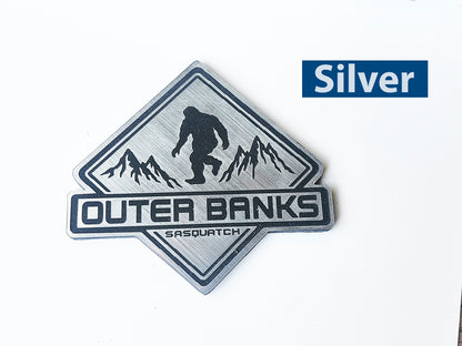 2x Custom Fender Outer Banks Sasquatch Emblem Badge Logo for Ford Bronco Truck Sport 4x4