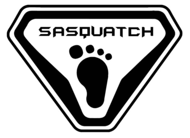 Ford Bronco Fender Sasquatch Logo Sport SUV Vinyl Decal / Sticker