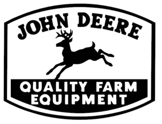 JOHN DEERE Sticker Decal Overlay Emblem Truck Tractor Farm Equipment