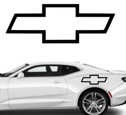 Chevrolet Chevy GM Logo Bowtie Sticker Vinyl / Decal Equinox Camaro Silverado Impala Caprice