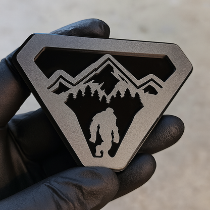 2X Sasquatch Badlands Emblem Badge Logo Compatible with Ford Bronco Truck Sport Offroad 4x4