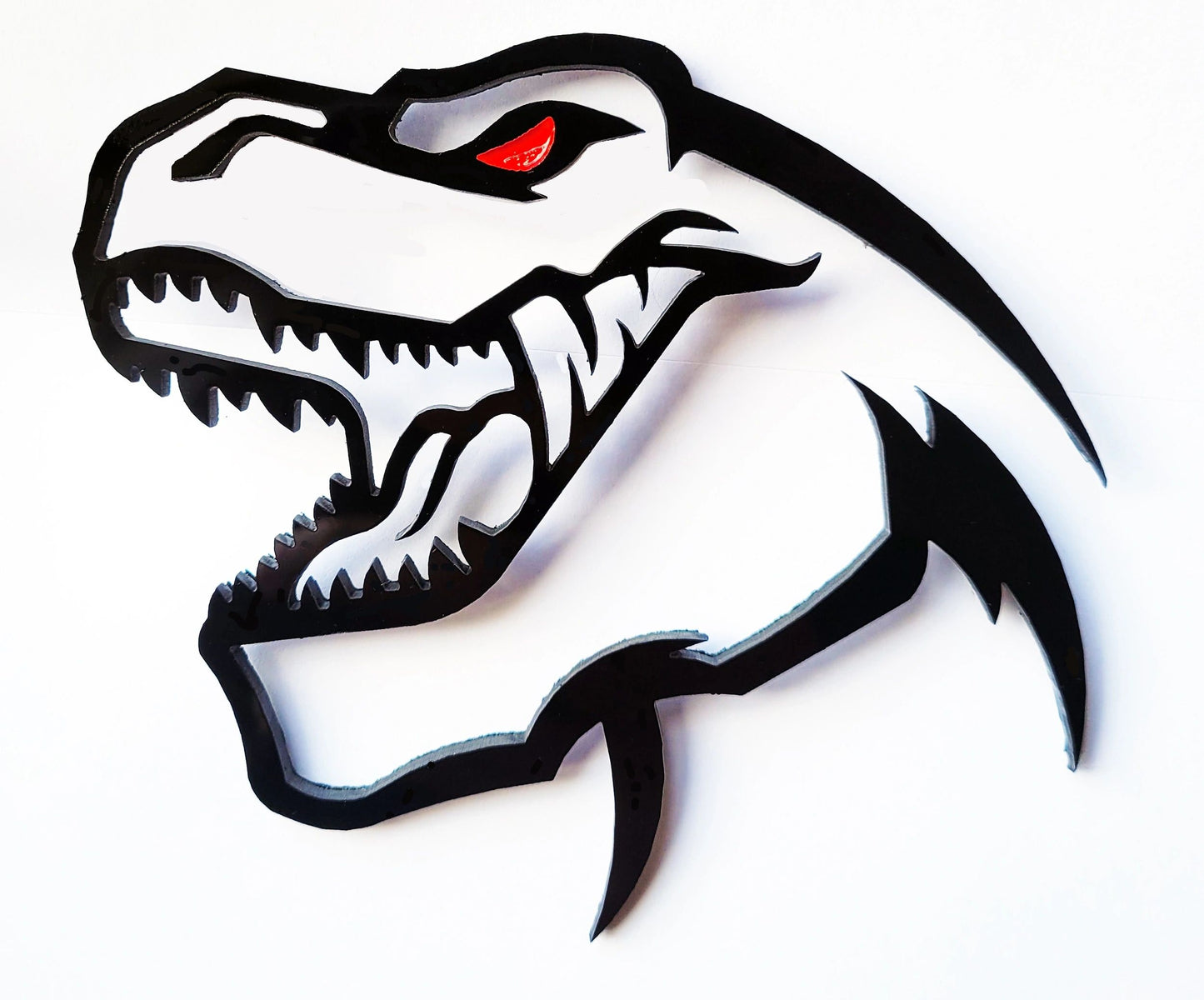 2x Dinosaur T-Rex TRX Redeye Emblem for Dodge Ram Logo 1500 2500 3500