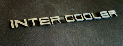 Volvo 240 81-85 Turbo Intercooler Trunk Boot Badge Emblem 242 244 245