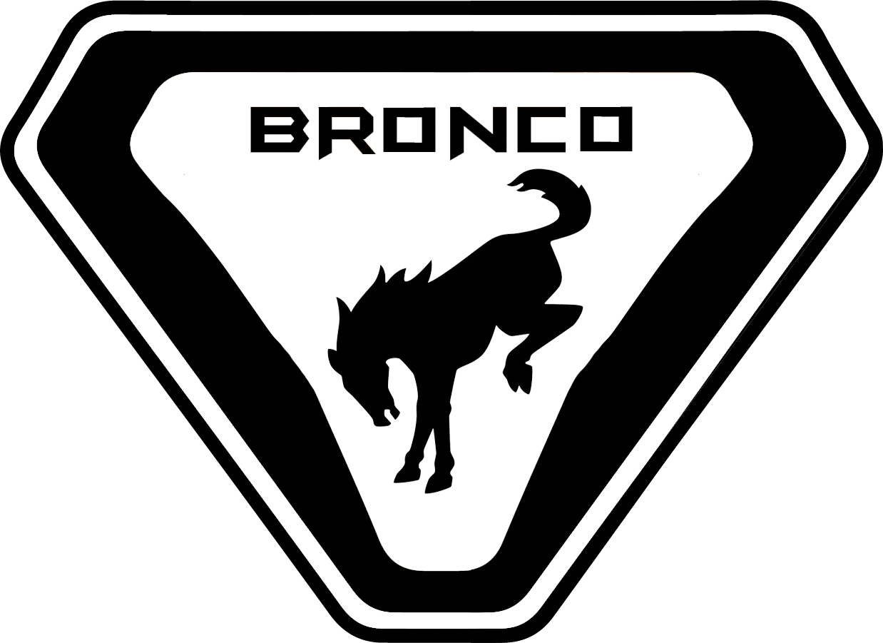 Ford Bronco Fender Horse Logo Sport SUV Vinyl Decal / Sticker