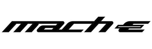 Ford Mustang Mach-E MachE Electric EV Badge Logo Vinyl Decal / Sticker