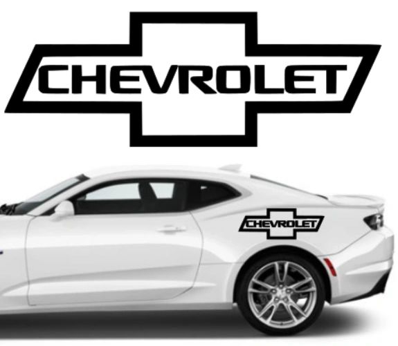 Chevrolet Chevy GM Logo Bowtie Sticker Vinyl / Decal Equinox Camaro Silverado Impala Corvette