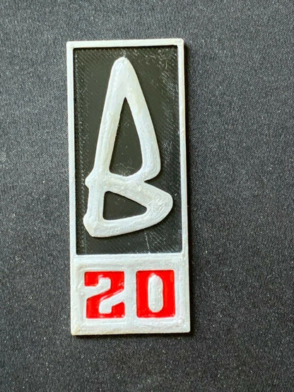 Volvo Amazon 1800 P1800 120 121 122 123 140 544 B20 Emblem Badge