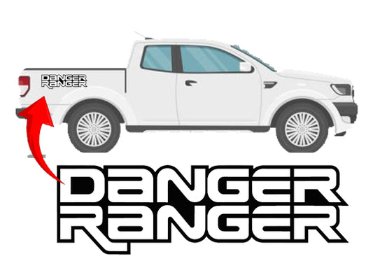 Fender Door Tailgate Vinyl Decal / Sticker for Ford Ranger Pickup Raptor