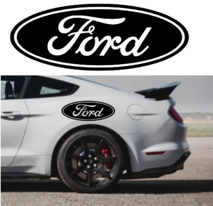 Ford Logo Vinyl Decal - Sticker Mustang Bronco F150 Pickup Raptor Focus